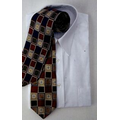 Men's Silk Square Pattern Tie